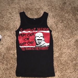 Savage Henry tank top/muscle shirt